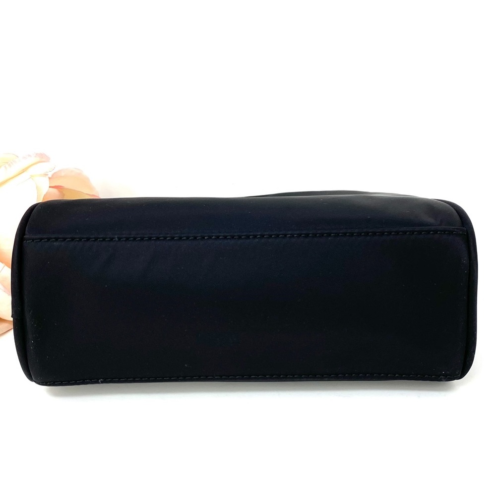 Kate ♠️Spade Medium Dome Cosmetic Canvas Bag Black - Picture 5 of 7